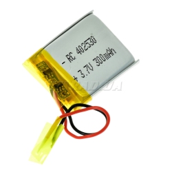 LP402530 3.7V 300mAh