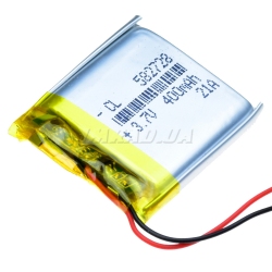 LP582728 3.7V 400mAh