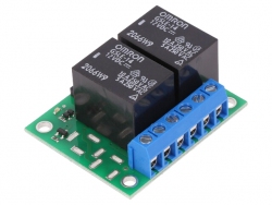 2-CH SPDT RELAY CARRIER WITH 12VDC RELAY