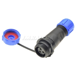 KLS15-W13A4-03 Разъем герметичный SP13 IP68 штекер 