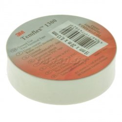 Изолента ПВХ 0.13/19мм/20м белая