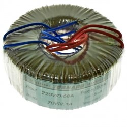 Трансформатор тороїдальний 150VA-70V(2.1A)