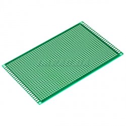 Плата макетная двухсторонняя PCB-8x12 80x120mm