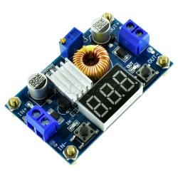 Понижающий DC-DC преобразователь XL4015 CV (с дисплеем)