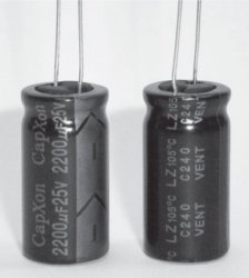 ECAP 470/25V 0820 105'C