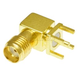 CON SMA-F KWHD R/A PCB
