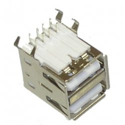 Разъем USB под пайку USBA-2J