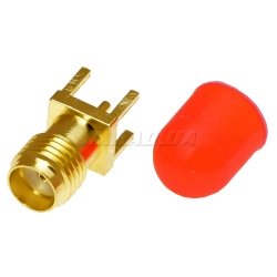 KLS1-SMA001 Разъем SMA прямой на плату, розетка