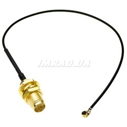 Перехідник RP-SMA(папа)/U.FL IPX(папа) 15см 1.13