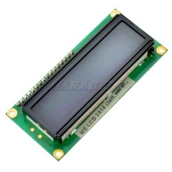 ME-LCD 2X16 (зел. негат. с  кир