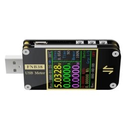 USB тестер напряжения/тока FNB38