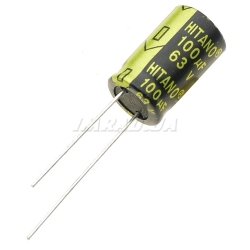 ECAP 100/63V 1016 105'C (EXR101M63B)