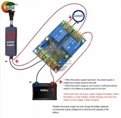 Модуль автоматичного перемикання живлення YX851