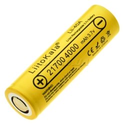 Аккумулятор Lii-40A 3.7V 4000mAh (21700)