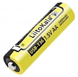Акумулятор USB-T36 1.5V 2400mAh (AA) Type-C