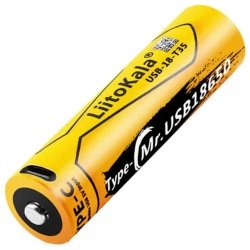 Аккумулятор USB-18-T35 3.7V 3500mAh (18650) Type-C