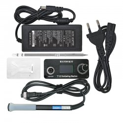 Паяльная станция HandsKit T12C LED дисплей, 72W, 200-450°C, с блоком питания