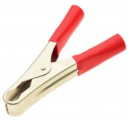 CRCLRE-08 Зажим крокодил 50A (R)