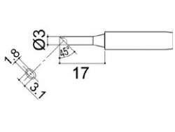 HAKKO 900M-T-3CM