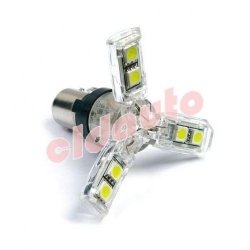 Лампа автомобільна LED-L0935 BA15D [white]