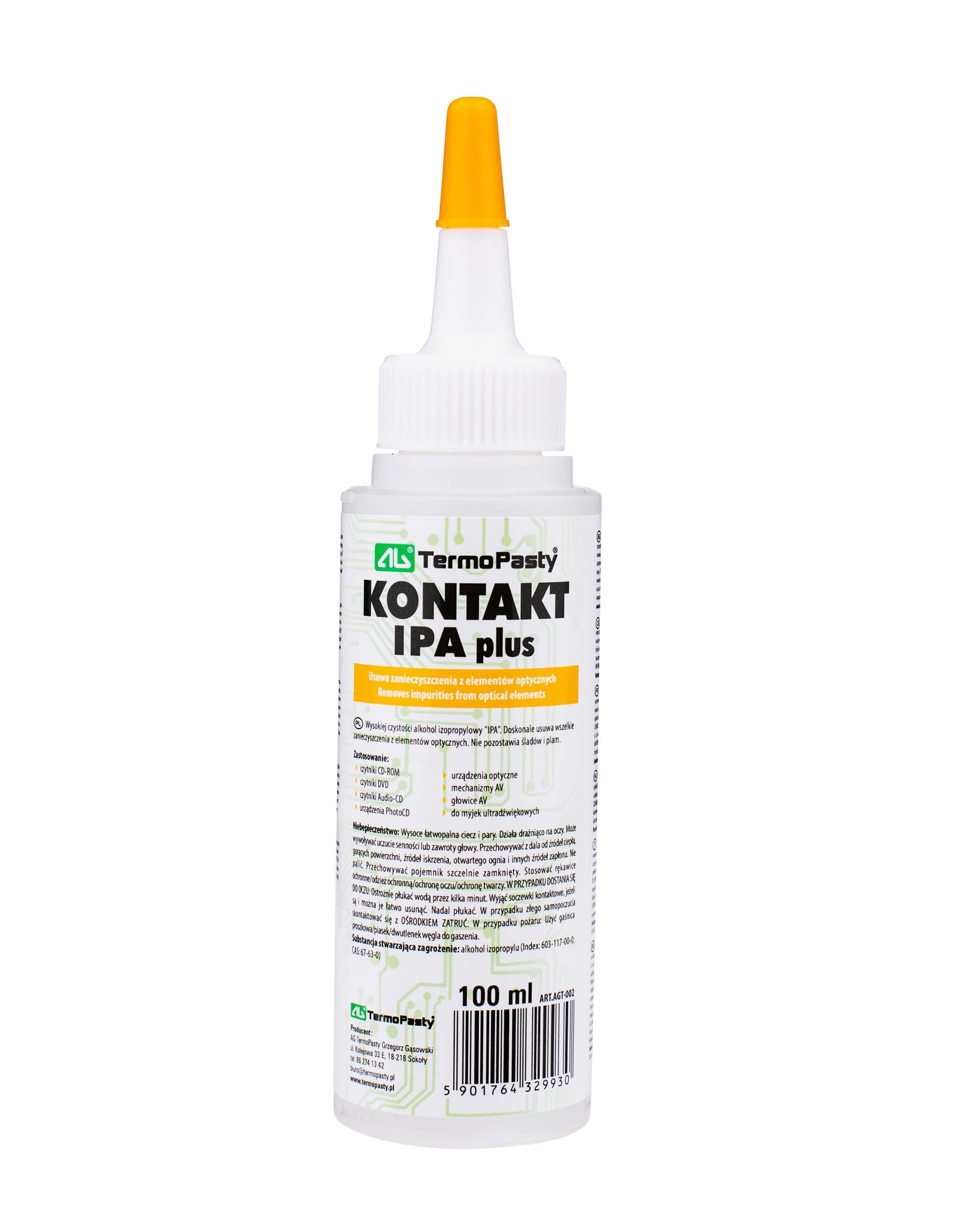 ᐉ Kontakt IPA Plus 100ml производитель AG TERMOPASTY купить в Киеве, в ...